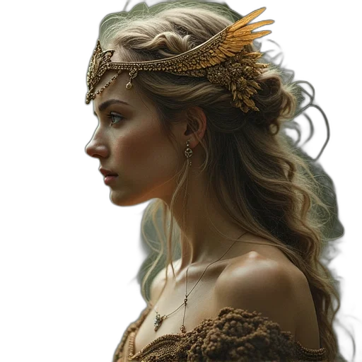 crown, jewelry, face, dragon transparent PNG cut-out
