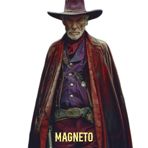 hat, jacket, staff, concept art transparent PNG cut-out
