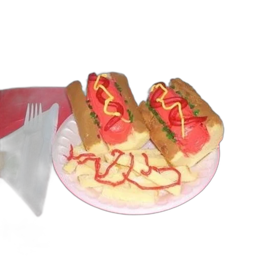 food, weapon, 3d render, photorealistic transparent PNG cut-out