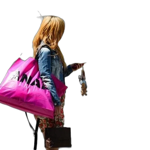jacket, woman, denim, floral transparent PNG cut-out