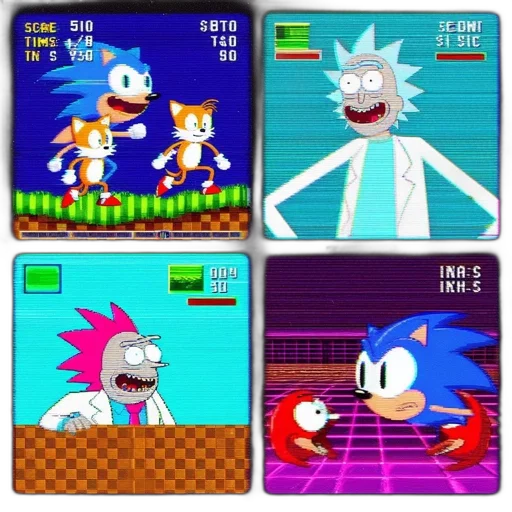 pixel art, concept art, vaporwave, fire transparent PNG cut-out