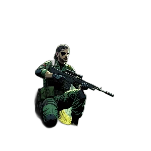 weapon, jacket, staff, animal transparent PNG cut-out