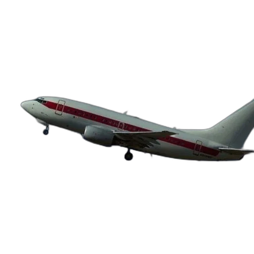 3d render, photorealistic, white, airplane transparent PNG cut-out