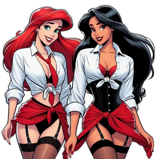 comic book art, cartoon, concept art, fantasy art transparent PNG cut-out