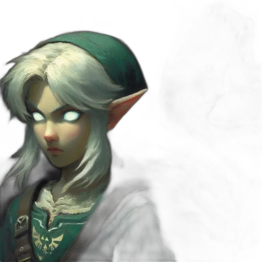 face, staff, mask, fantasy art transparent PNG cut-out