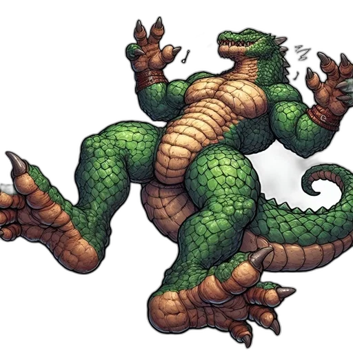 dragon, creature, animal, staff transparent PNG cut-out