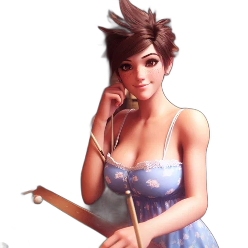 staff, dress, weapon, jewelry transparent PNG cut-out