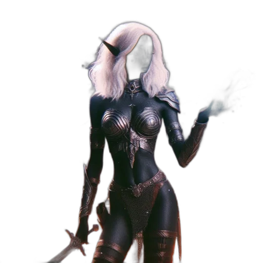 mask, staff, weapon, creature transparent PNG cut-out