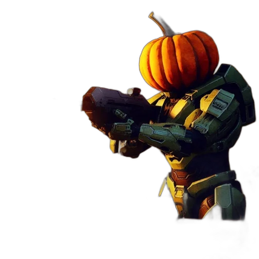 robot, weapon, mask, concept art transparent PNG cut-out