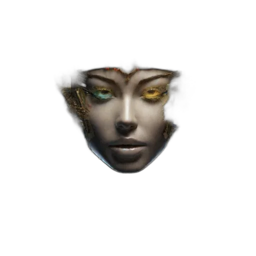 mask, face, jewelry, crown transparent PNG cut-out