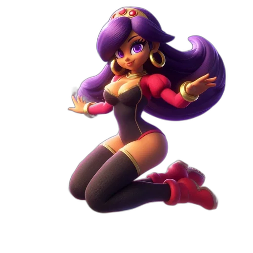 dress, staff, concept art, 3d render transparent PNG cut-out