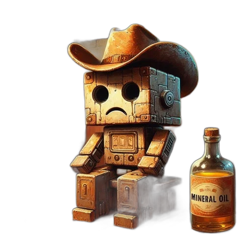 robot, bottle, weapon, 3d render transparent PNG cut-out