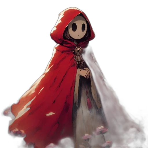 dress, mask, weapon, creature transparent PNG cut-out