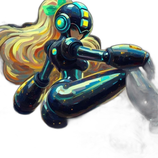 robot, weapon, staff, concept art transparent PNG cut-out