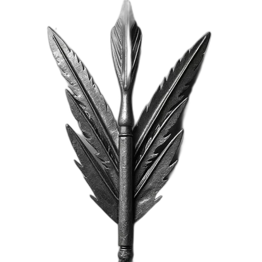 sword, staff, weapon, crown transparent PNG cut-out