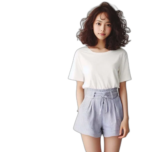 dress, monochrome, pastel, young transparent PNG cut-out