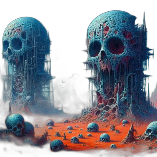 robot, concept art, fantasy art, cyberpunk transparent PNG cut-out