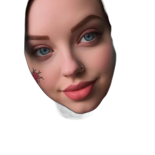 face, mask, jewelry, creature transparent PNG cut-out
