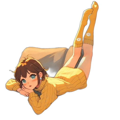 staff, dress, shoes, crown transparent PNG cut-out