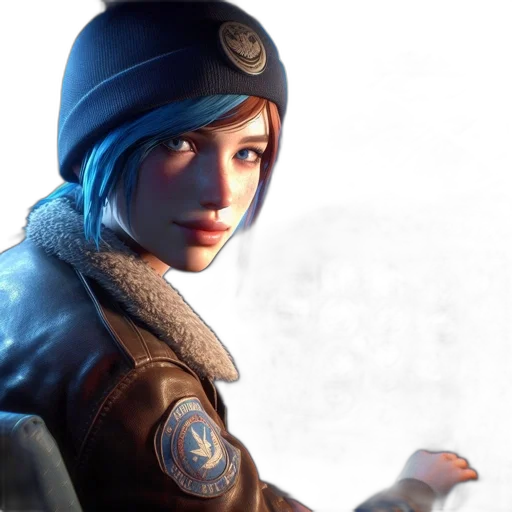 jacket, concept art, photorealistic, 3d render transparent PNG cut-out
