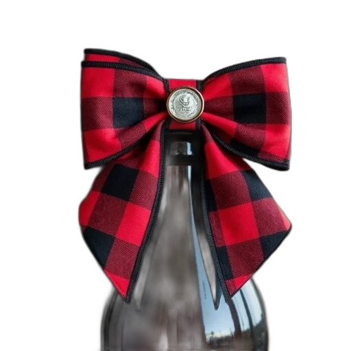 bottle, red, black, hounds transparent PNG cut-out