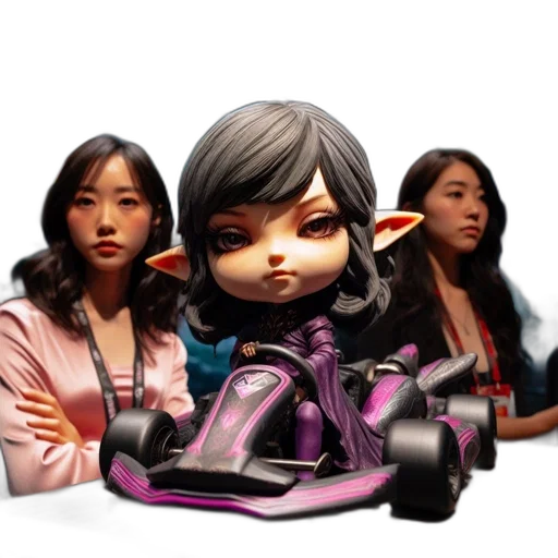 concept art, 3d render, photorealistic, cyberpunk transparent PNG cut-out