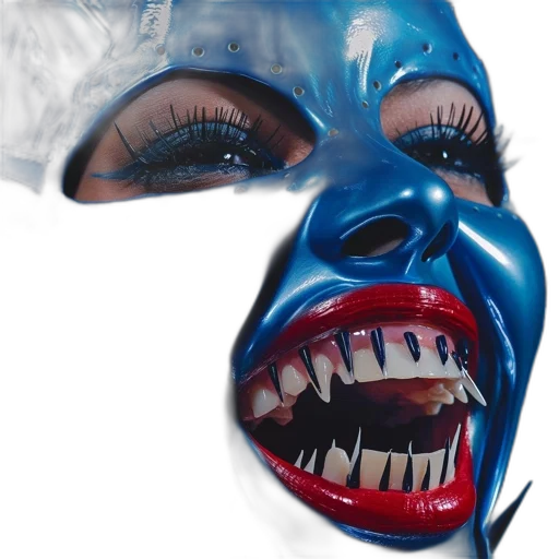 mask, face, creature, concept art transparent PNG cut-out