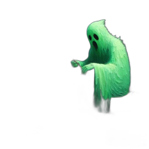 creature, animal, mask, hair transparent PNG cut-out