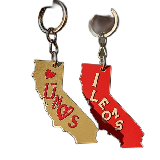 love, los, california, key transparent PNG cut-out