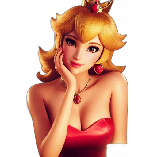 crown, dress, jewelry, fantasy art transparent PNG cut-out