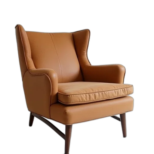 furniture, 3d render, photorealistic, earth tones transparent PNG cut-out