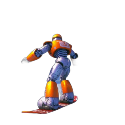 robot, weapon, 3d render, concept art transparent PNG cut-out