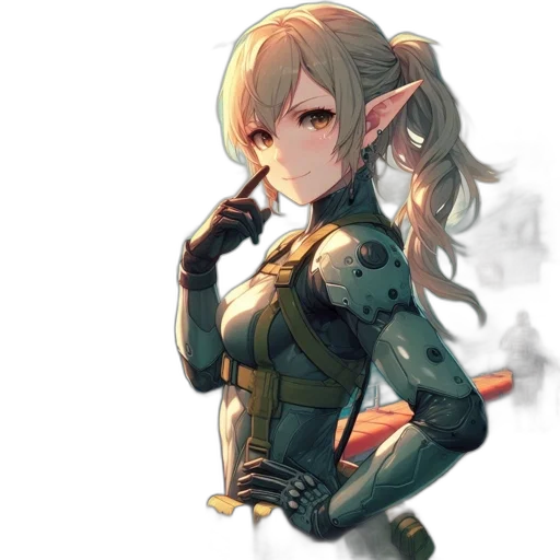 weapon, staff, sword, robot transparent PNG cut-out