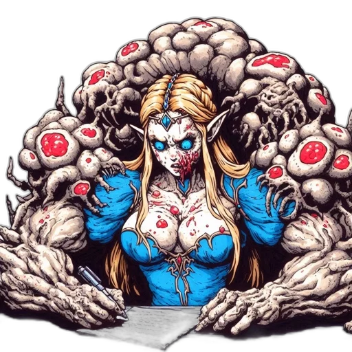 crown, concept art, comic book art, pixel art transparent PNG cut-out