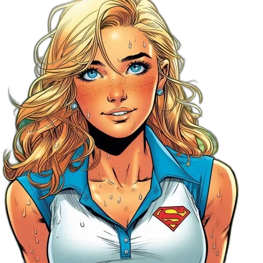 comic book art, cartoon, concept art, determined transparent PNG cut-out