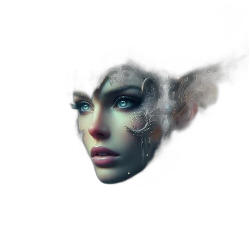 face, mask, robot, dragon transparent PNG cut-out