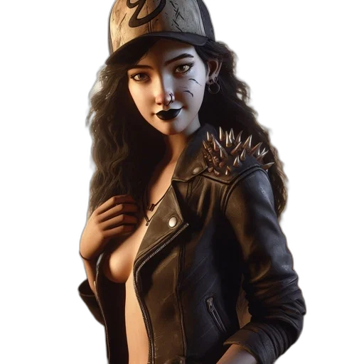 jacket, hat, concept art, fantasy art transparent PNG cut-out