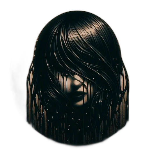 hair, mask, hat, crown transparent PNG cut-out