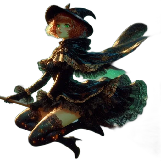 staff, dragon, hat, creature transparent PNG cut-out