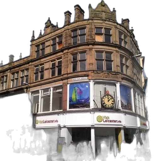 building, photorealistic, 3d render, concept art transparent PNG cut-out
