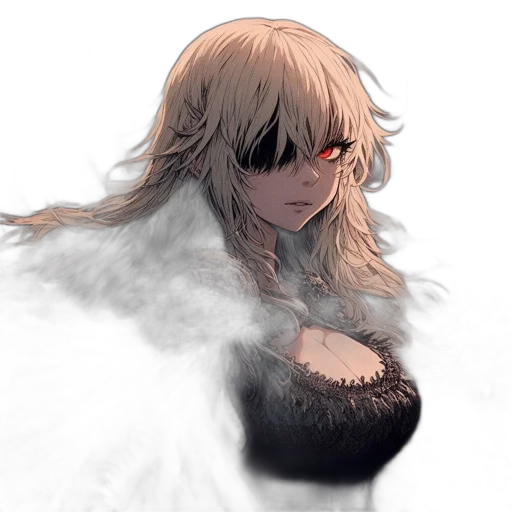 mask, creature, hair, face transparent PNG cut-out