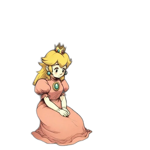 dress, crown, staff, animal transparent PNG cut-out