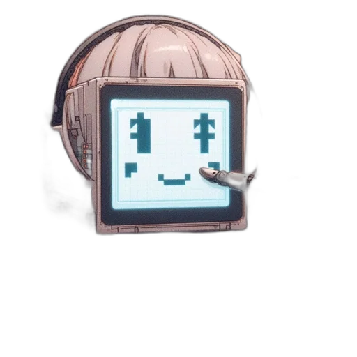 robot, mask, face, creature transparent PNG cut-out