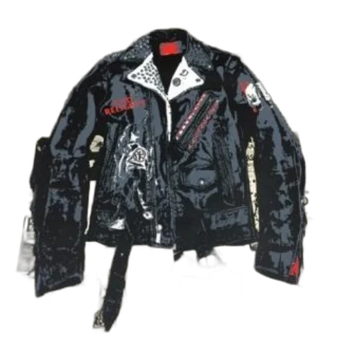 jacket, poster, featuring, black transparent PNG cut-out