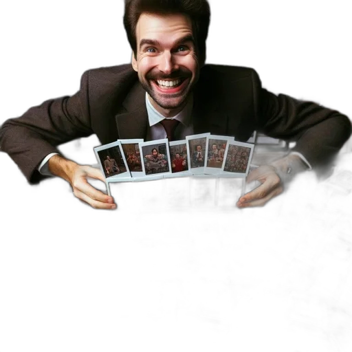 furniture, staff, face, jacket transparent PNG cut-out