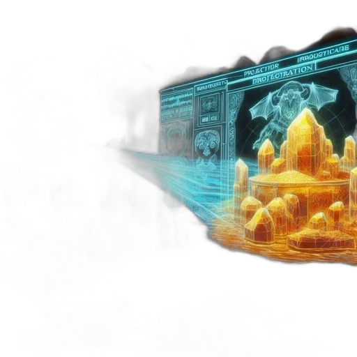 concept art, 3d render, fantasy art, vaporwave transparent PNG cut-out