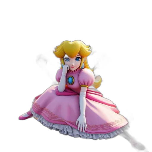 dress, crown, staff, weapon transparent PNG cut-out