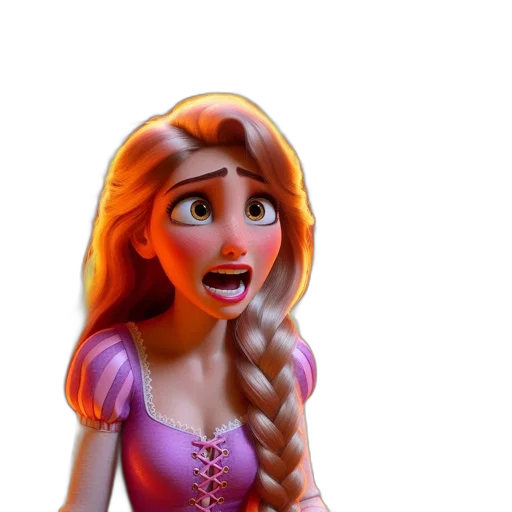 dress, face, crown, hair transparent PNG cut-out