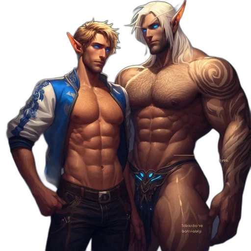 fantasy art, concept art, comic book art, pixel art transparent PNG cut-out