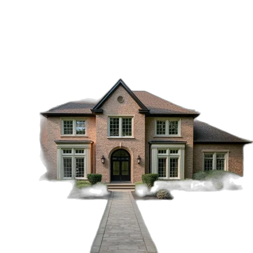 building, 3d render, photorealistic, concept art transparent PNG cut-out